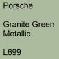 Preview: Porsche, Granite Green Metallic, L699.